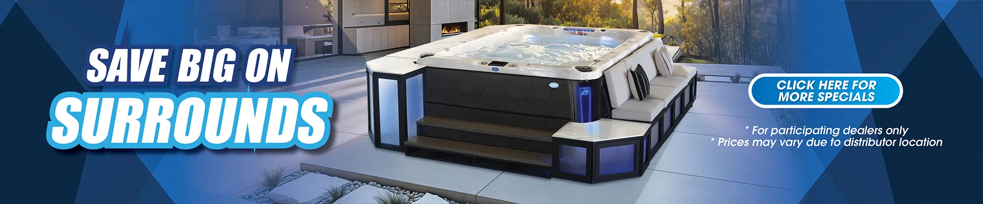 Calspas hot tub being used in a family setting - Carmel